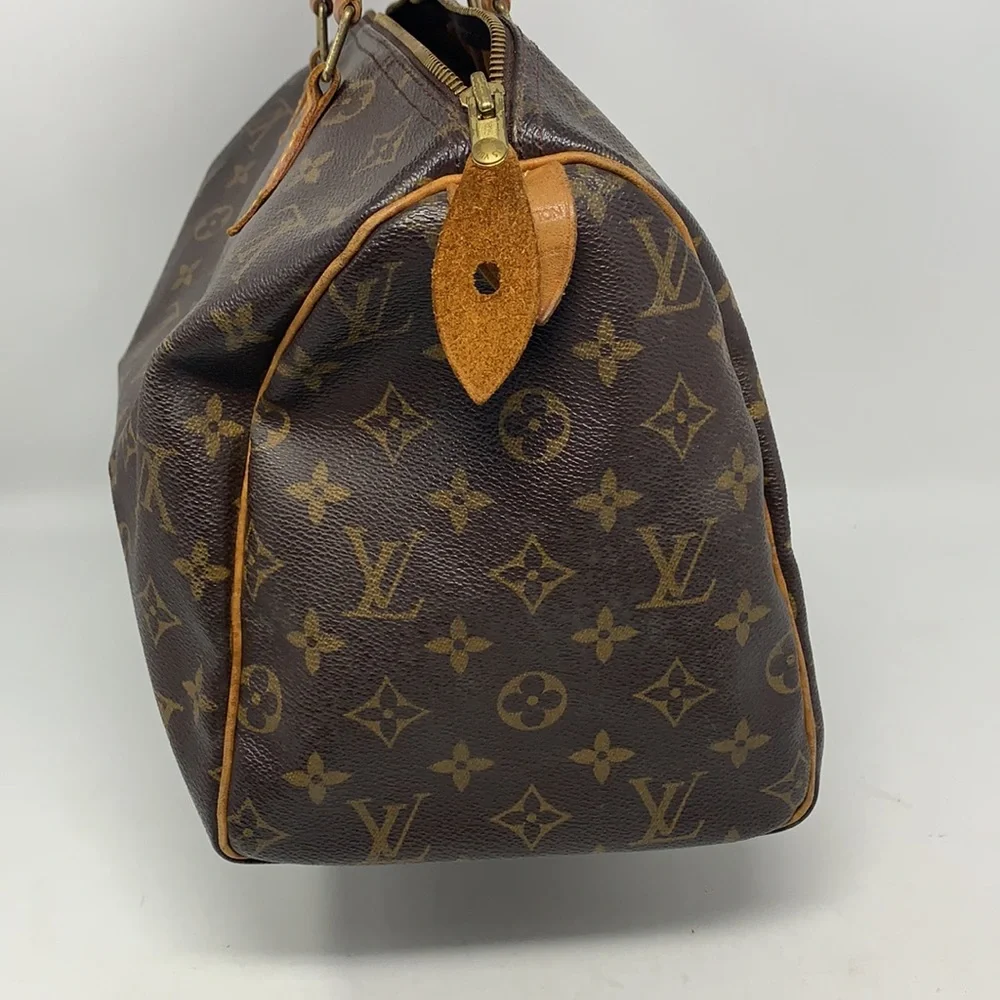 authentic Louis Vuitton Hand Bag Speedy 30 tote bag